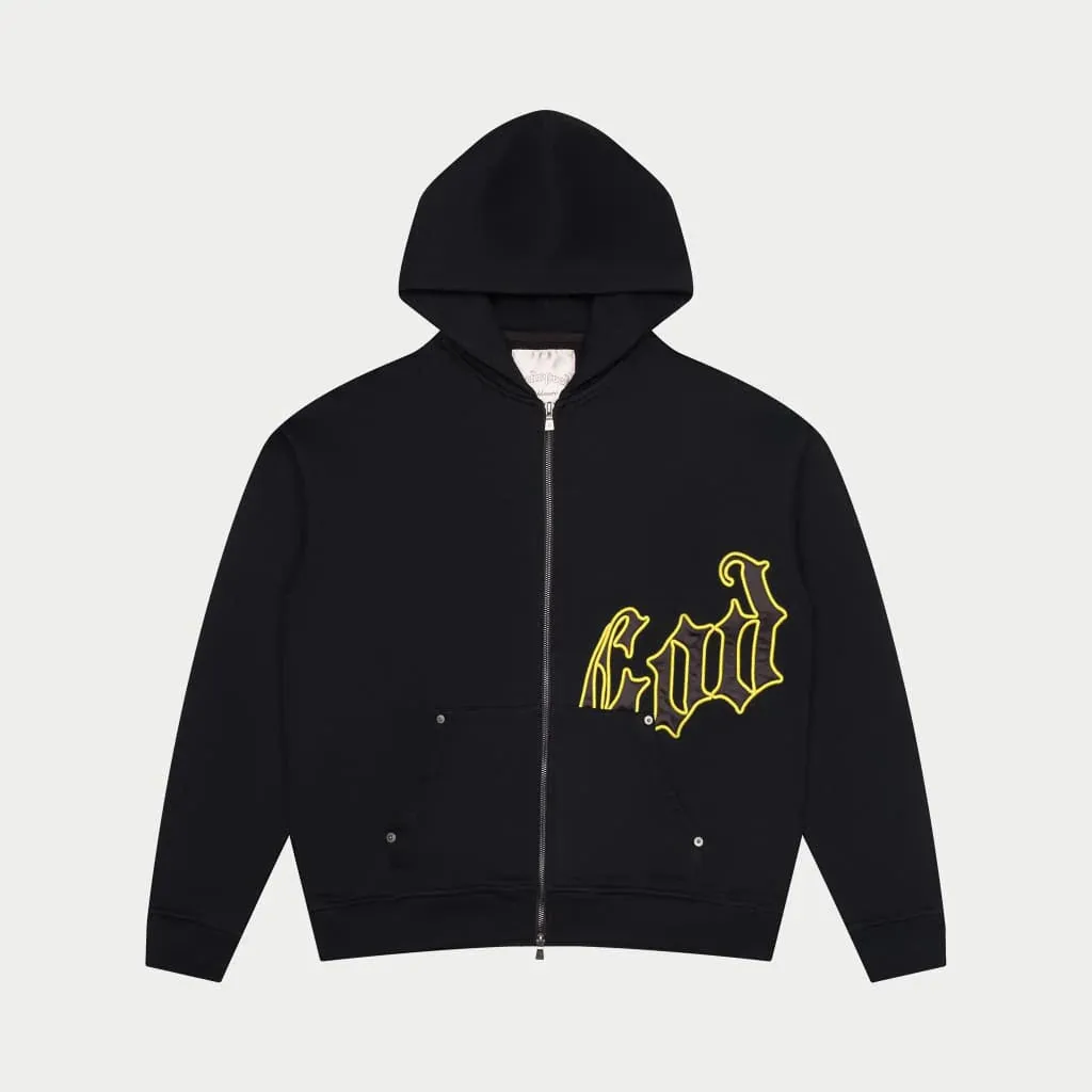 OG Logo Sweatsuit V2 (Blk/Yellow) - GOGLSWTV2YLW
