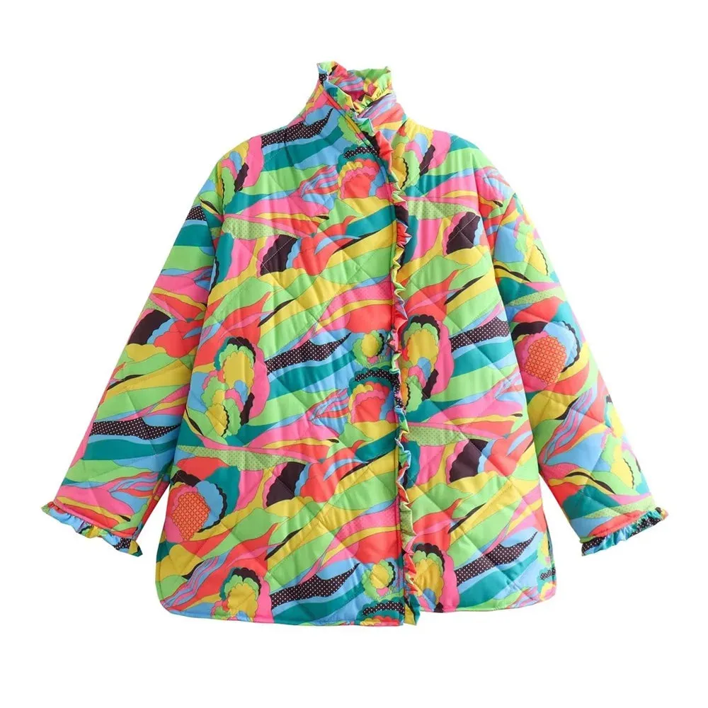 Oversized Throwback Cotton Coat