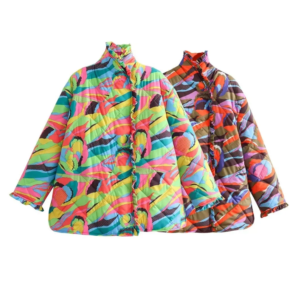 Oversized Throwback Cotton Coat