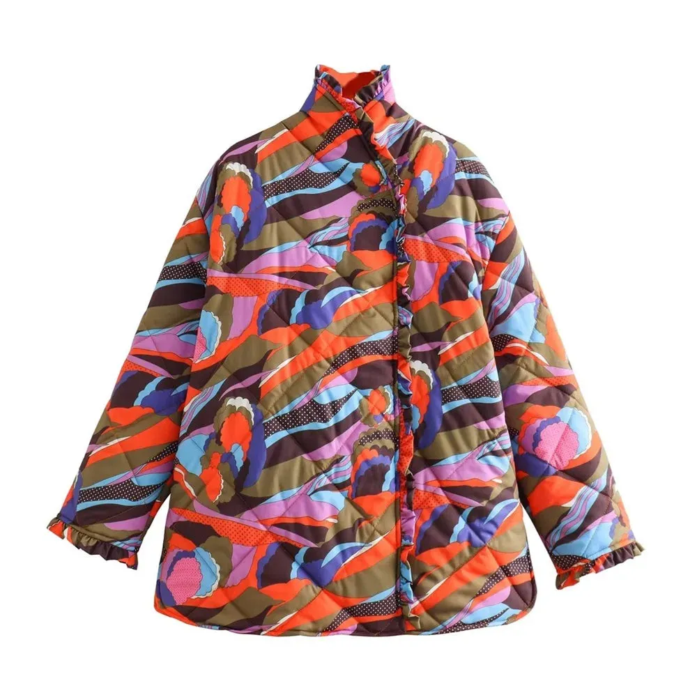 Oversized Throwback Cotton Coat