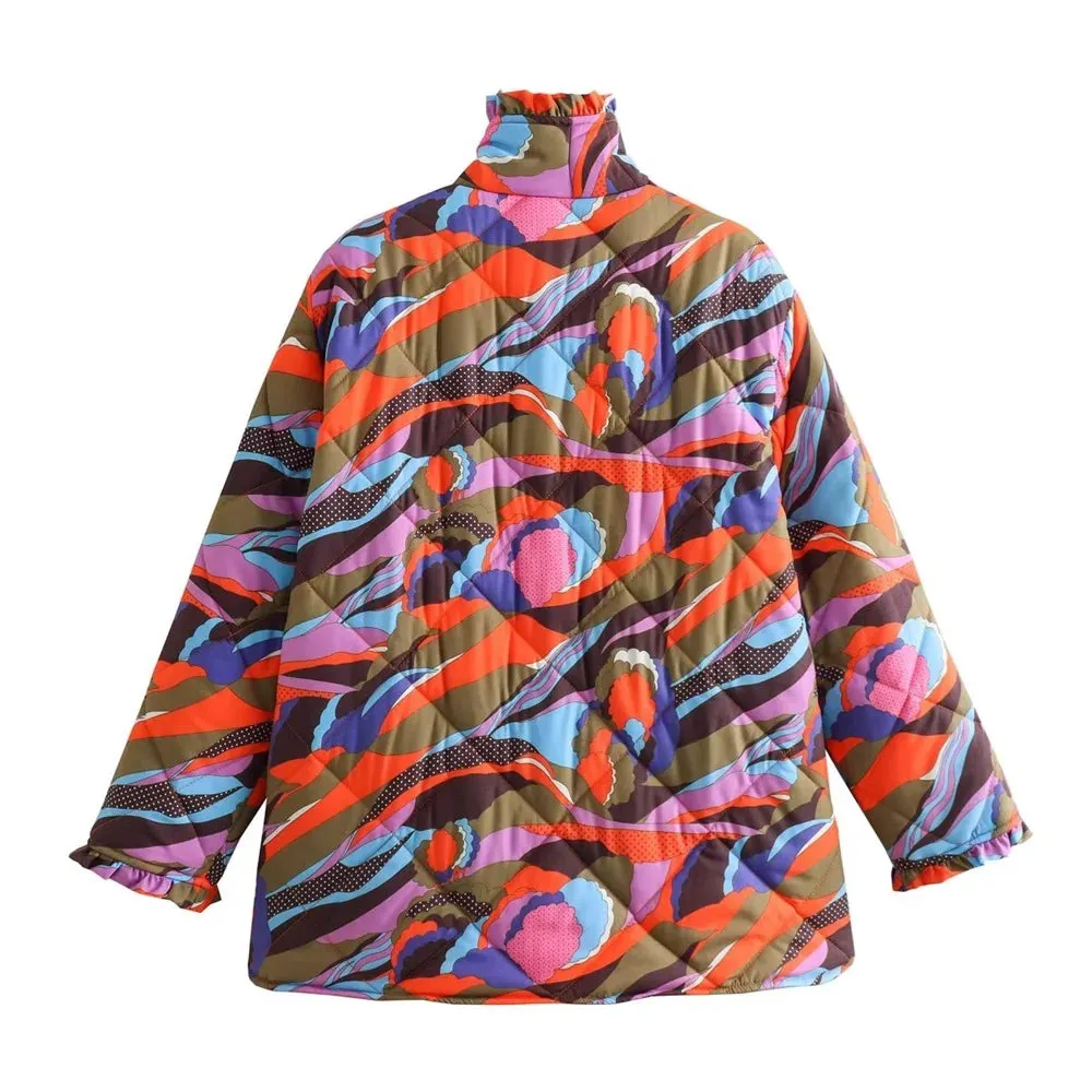 Oversized Throwback Cotton Coat