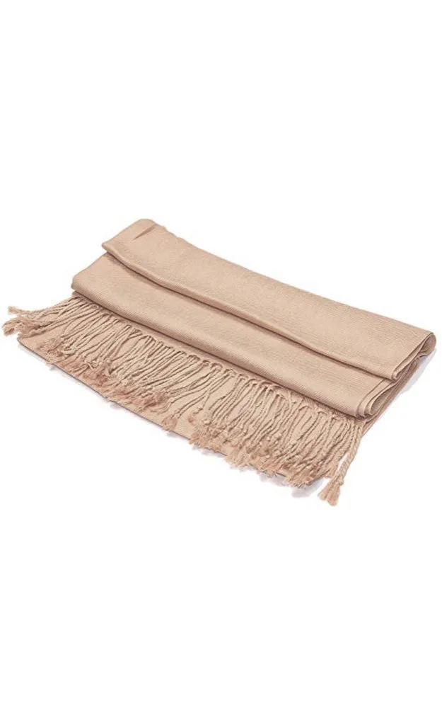 PP001-29 Champagne Pashmina Scarf
