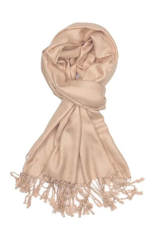PP001-29 Champagne Pashmina Scarf