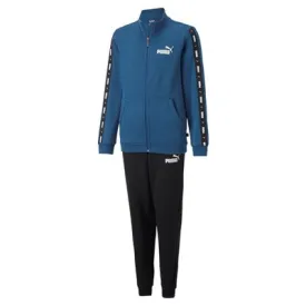 Puma tuta da ragazzo con cerniera Tape Sweat Suit FL B 670114 17 Lake Blue
