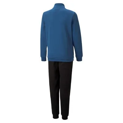 Puma tuta da ragazzo con cerniera Tape Sweat Suit FL B 670114 17 Lake Blue