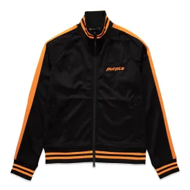 Purple Brand P414 Double Stripe Black Track Jacket