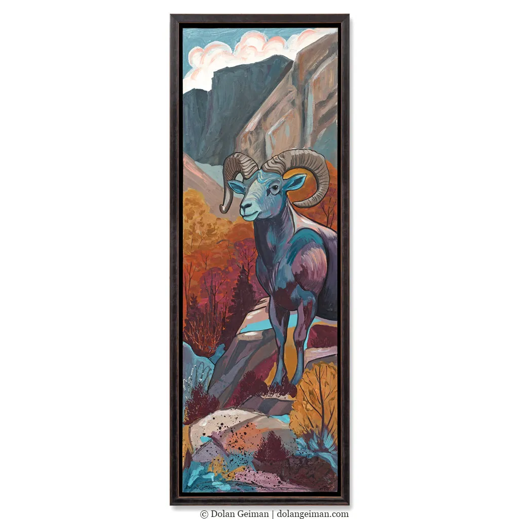 REDROCK RAM original painting