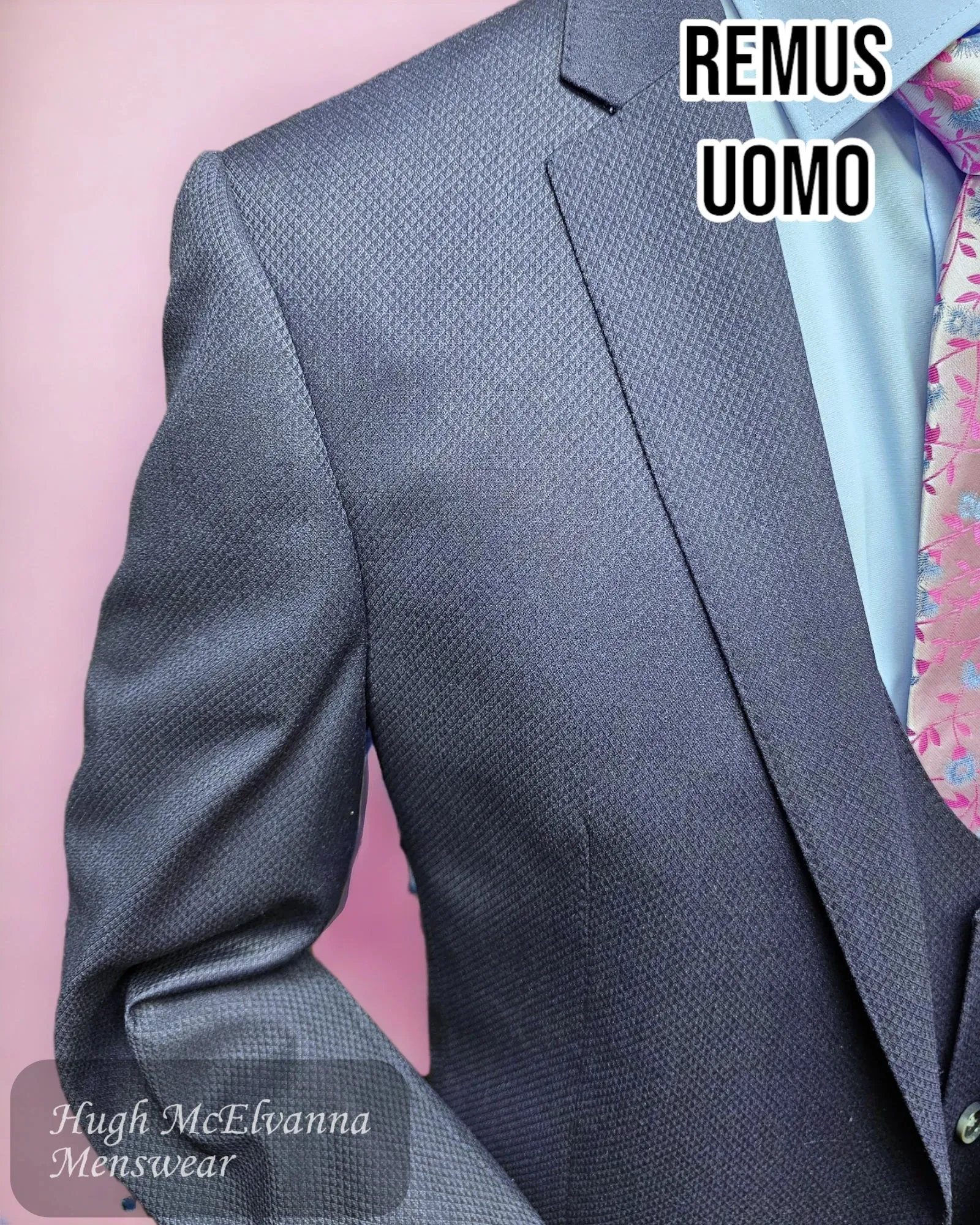 Remus Uomo Navy Suit - 30855-27