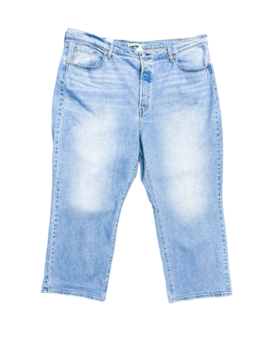 Size 40 | Levi's Light Wash Blue Ribcage Straight Ankle Jeans