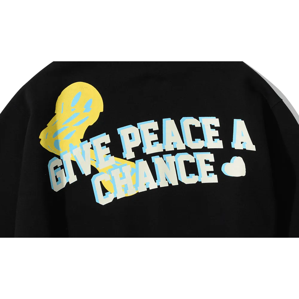 SMILE GPC CREWNECK BLACK