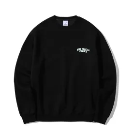 SMILE GPC CREWNECK BLACK