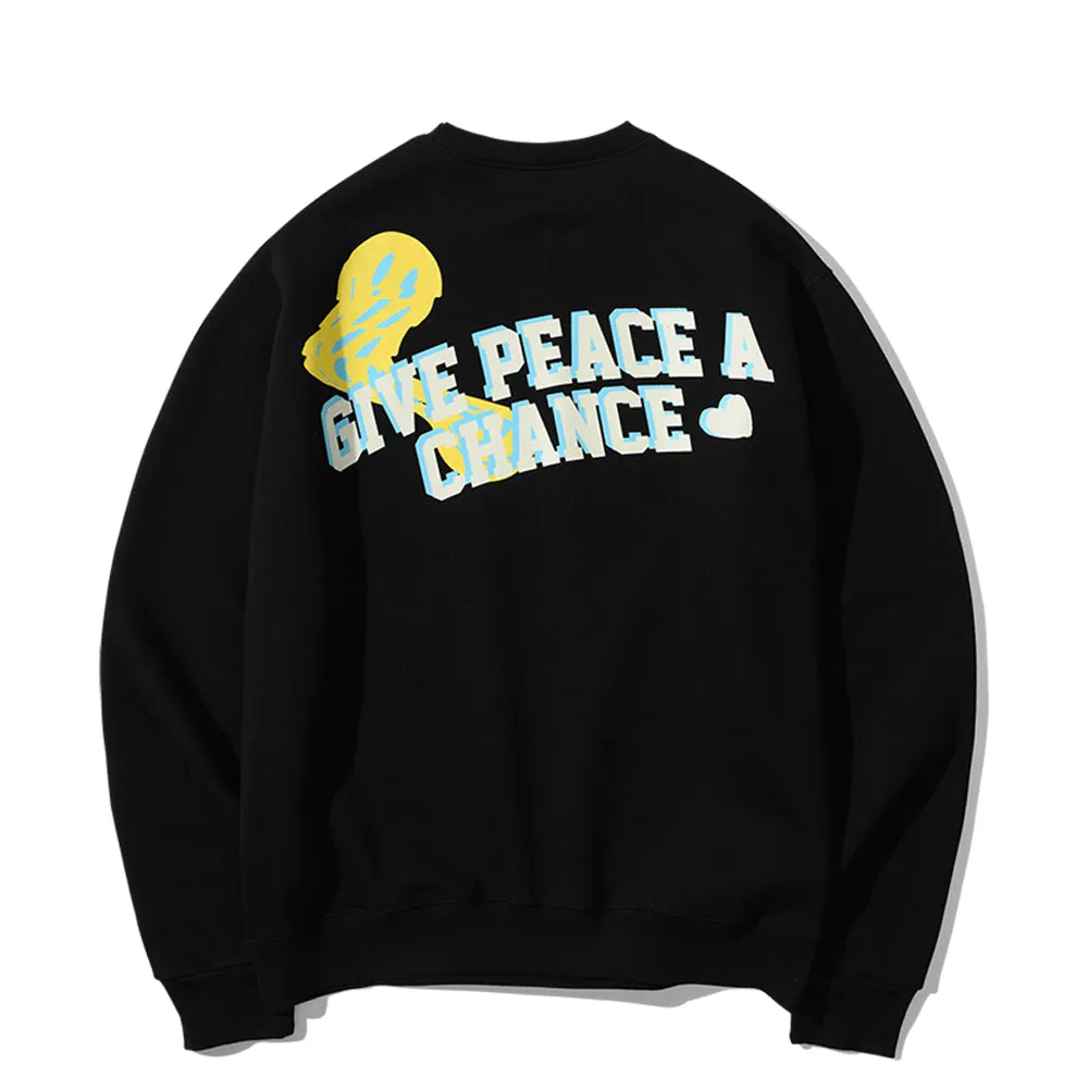 SMILE GPC CREWNECK BLACK