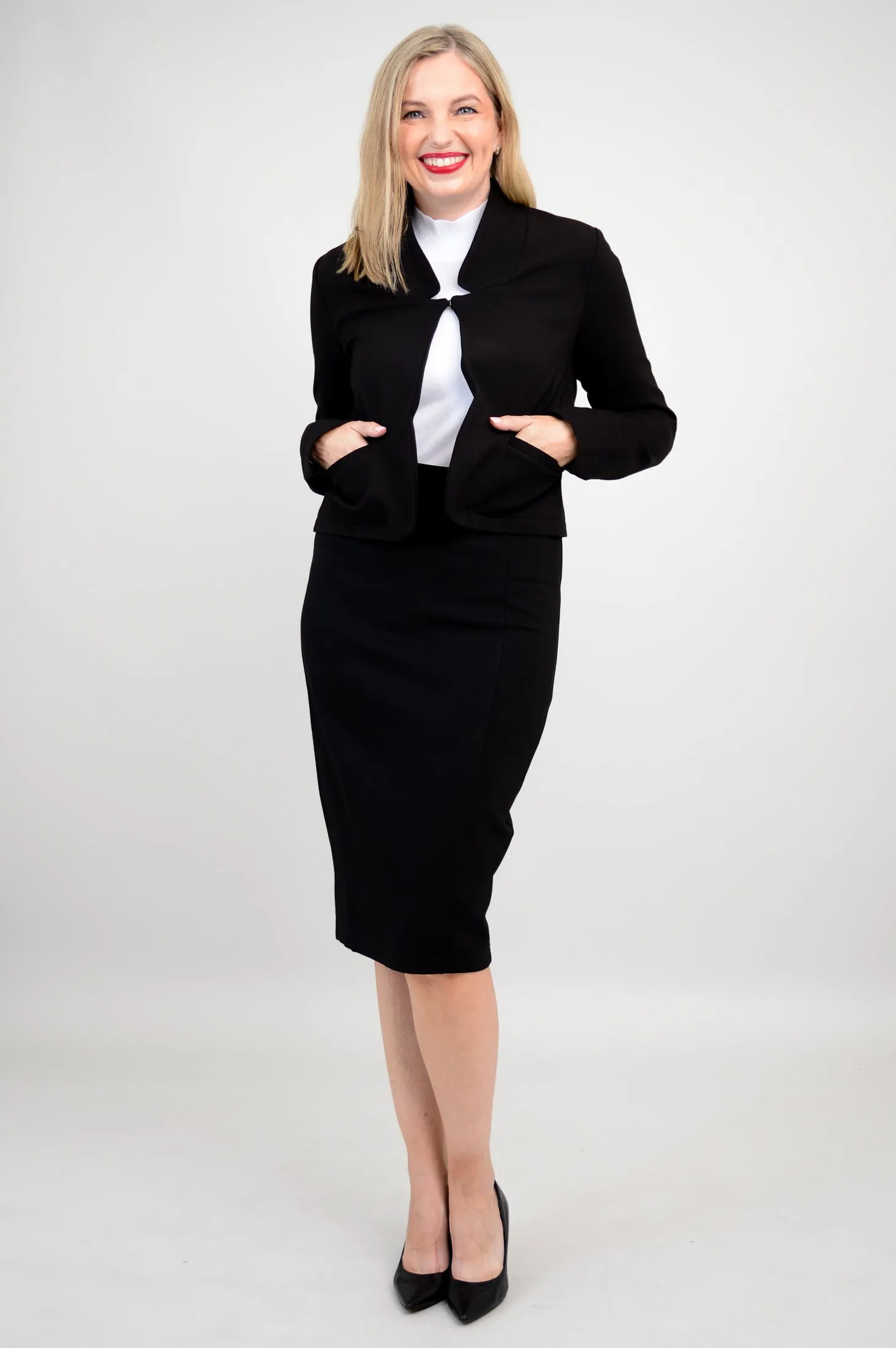Trust Coat, Black, Modal
