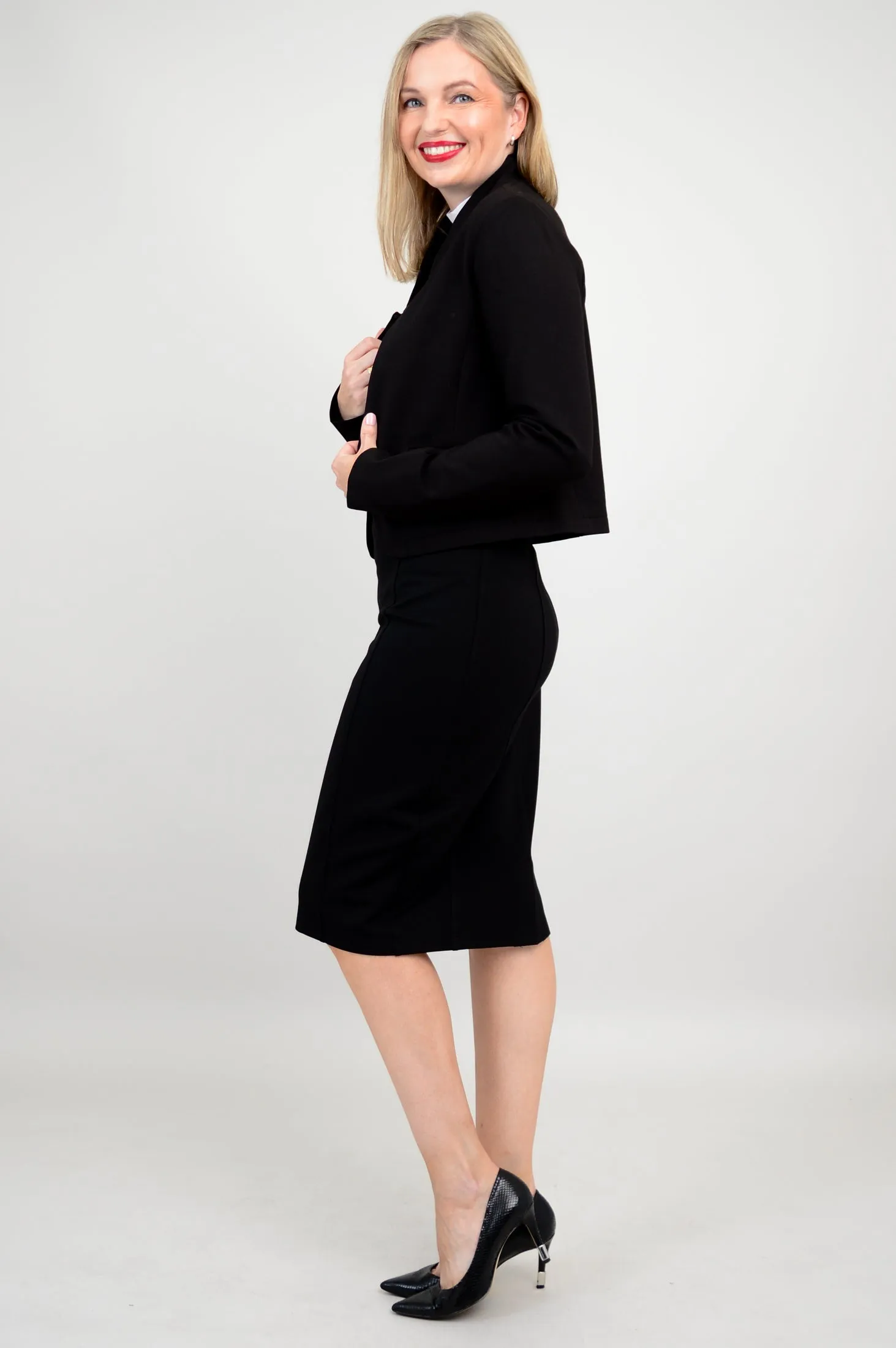 Trust Coat, Black, Modal