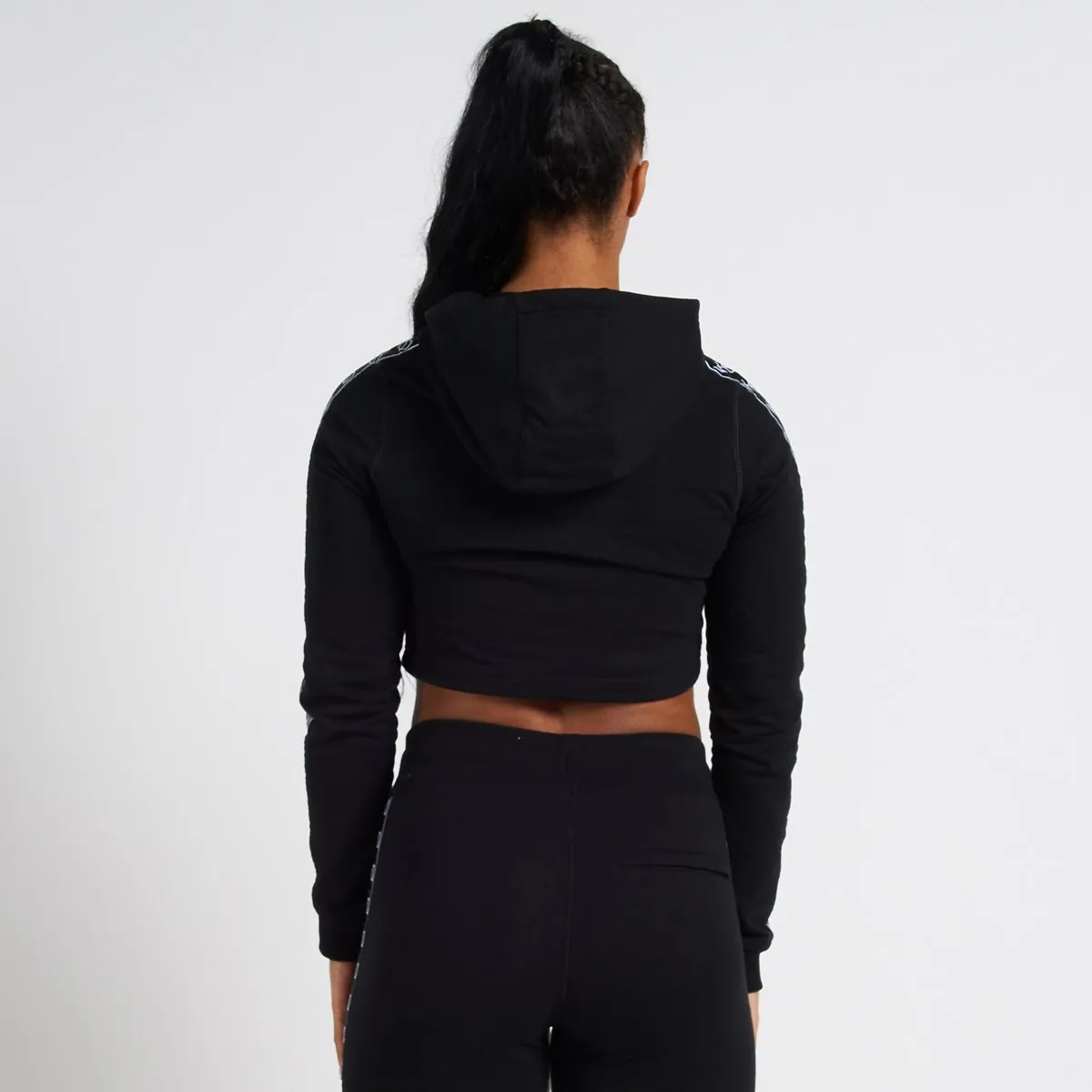 Vanquish Radiate Women's Black Cropped Hoodie