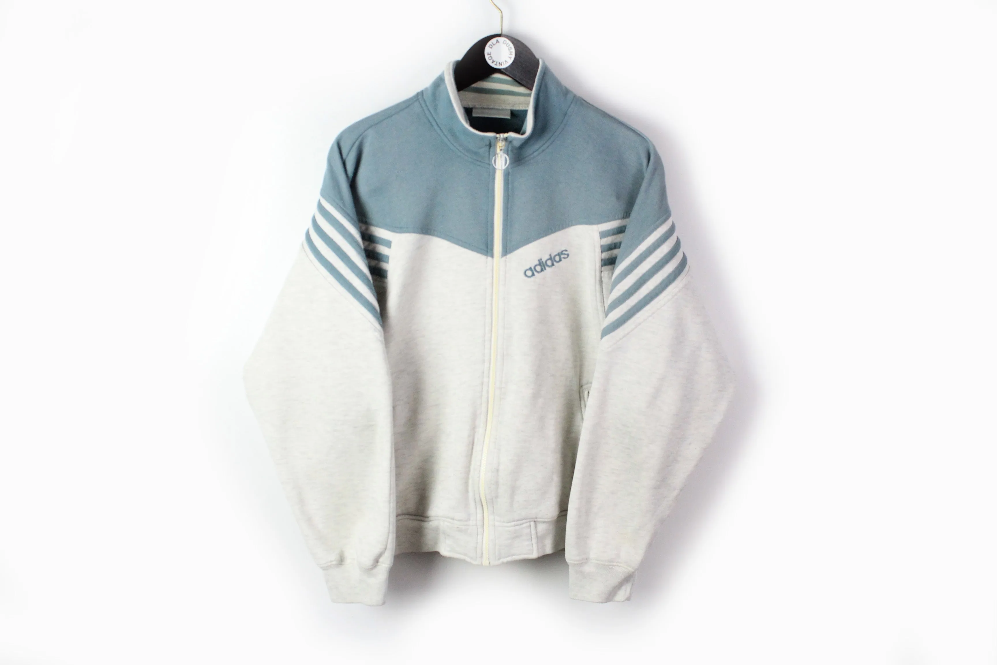 Vintage Adidas Sweatshirt Full Zip Small