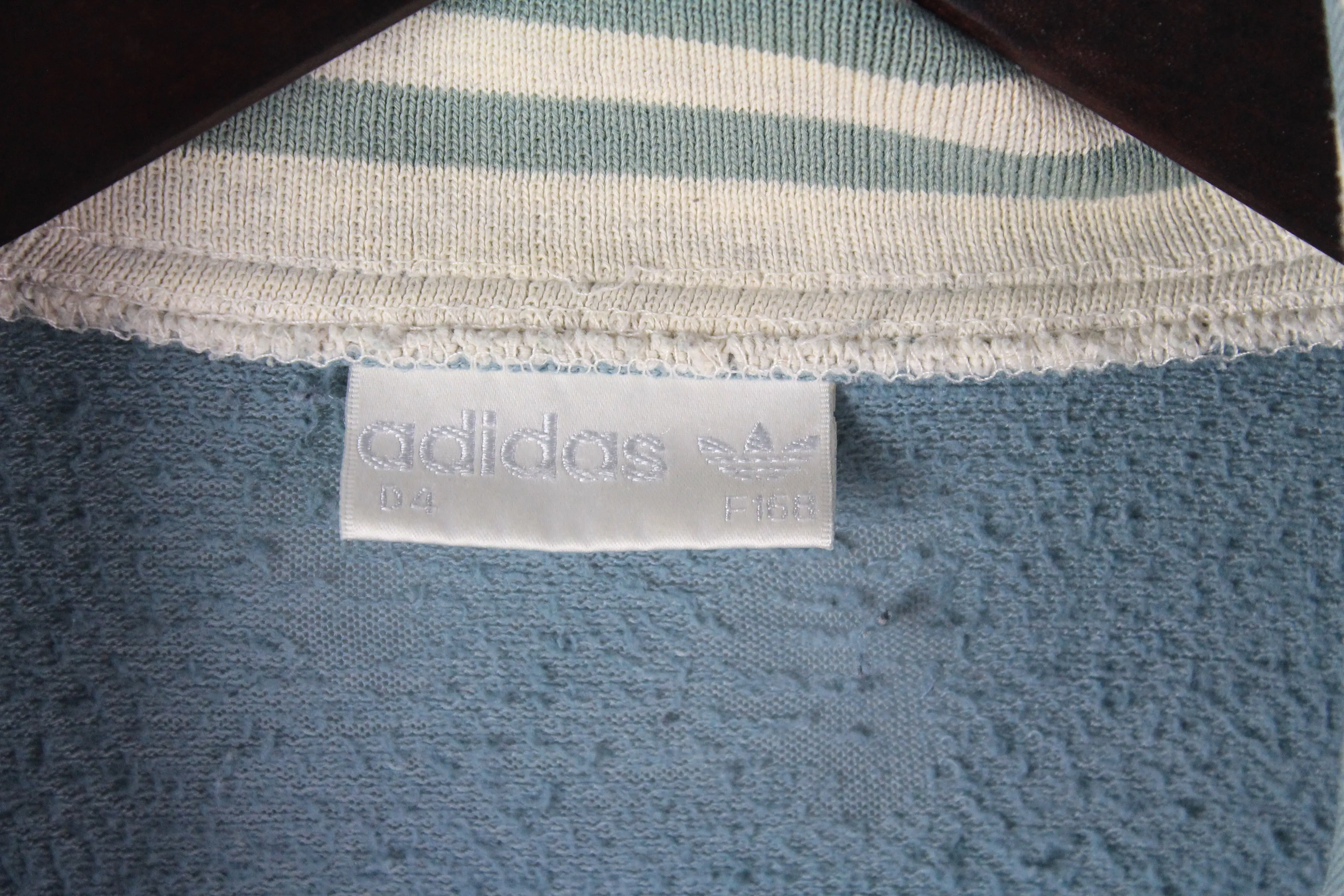 Vintage Adidas Sweatshirt Full Zip Small