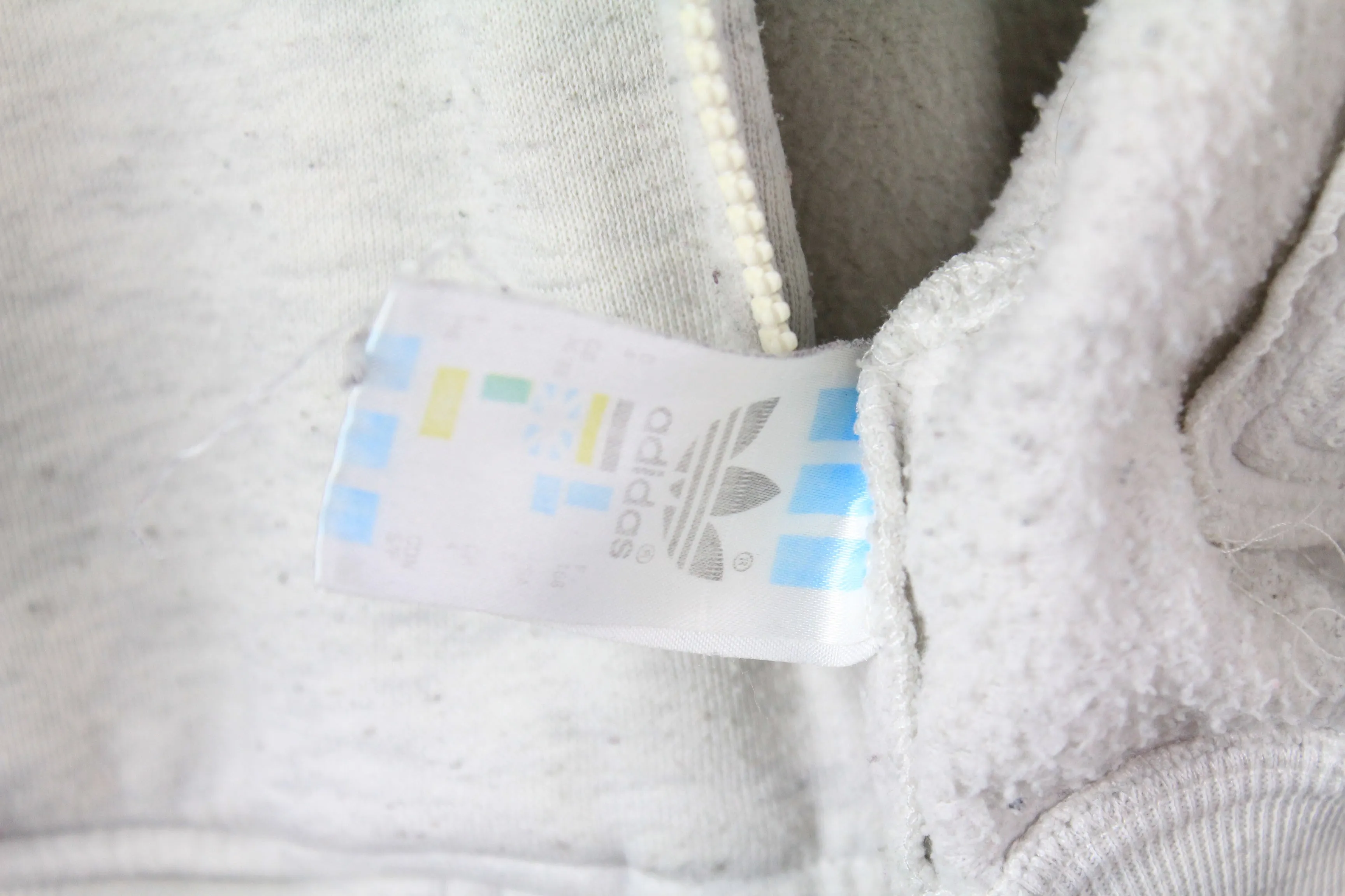 Vintage Adidas Sweatshirt Full Zip Small