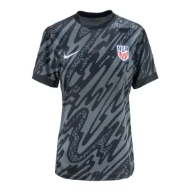 Women's Nike USMNT 2024 Stadium Short Sleeve Goalkeeper Jersey