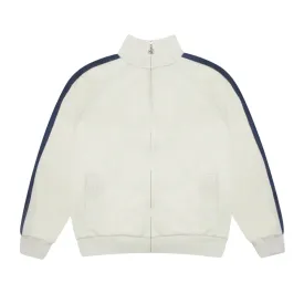 Yardsale 'Woven Phantasy' Full Zip Jacket (Cream)
