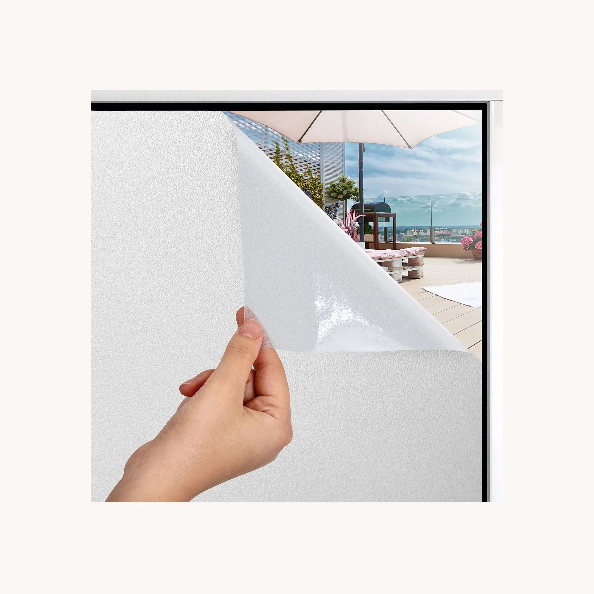 Zulay Home Window Privacy Film