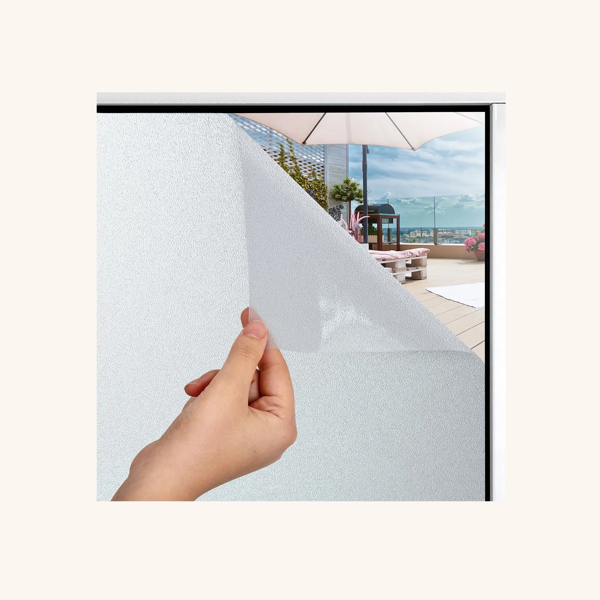 Zulay Home Window Privacy Film