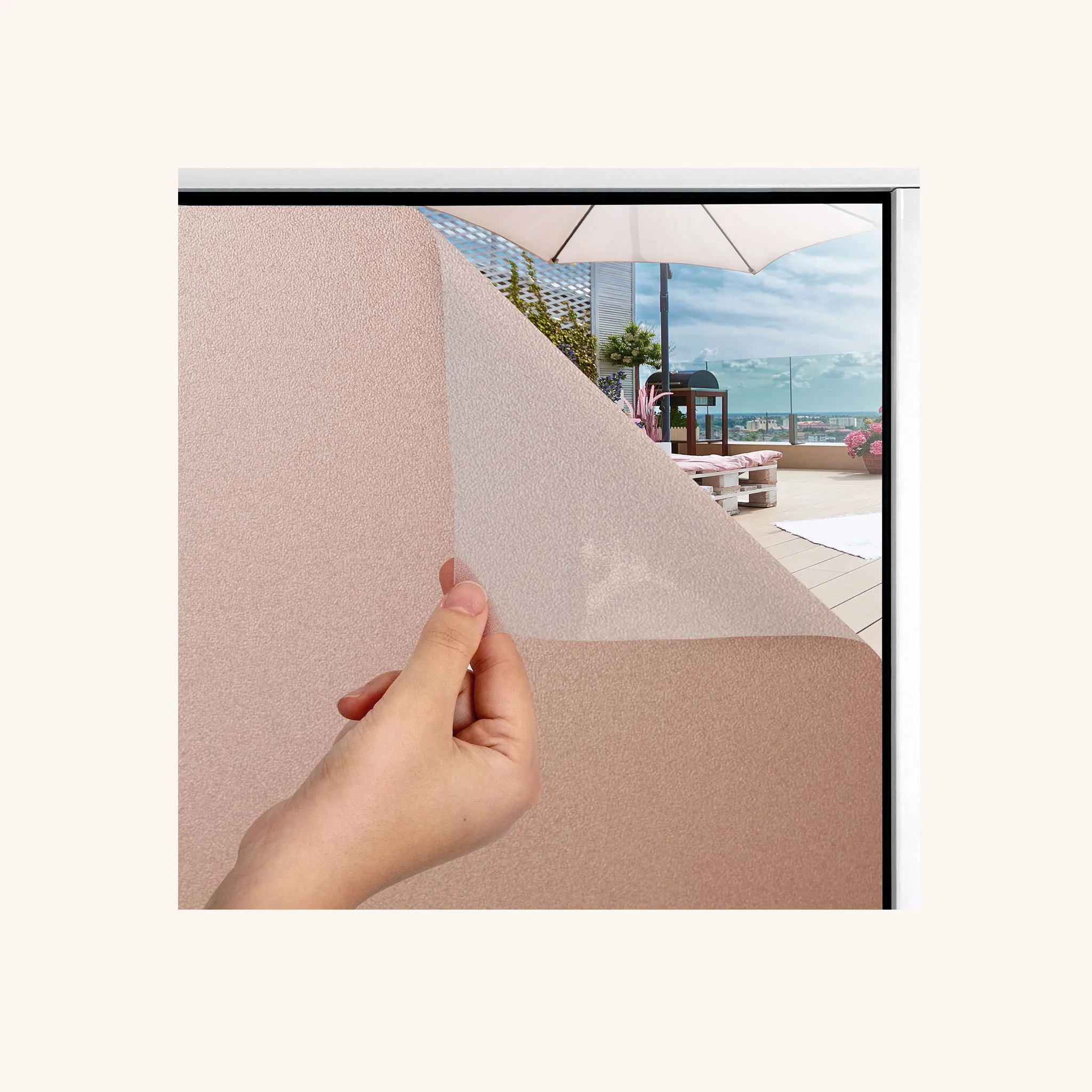 Zulay Home Window Privacy Film